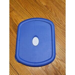 Pyrex Pro 3-qt Blue Rectangle Vented Replacement Lid 8212-VPC 12"x9"